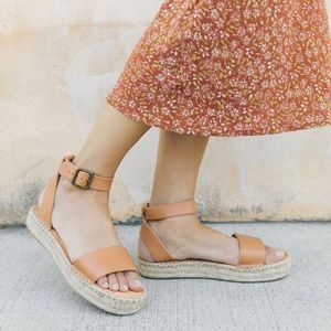Soludos Cadiz Leather Espadrille Sandals